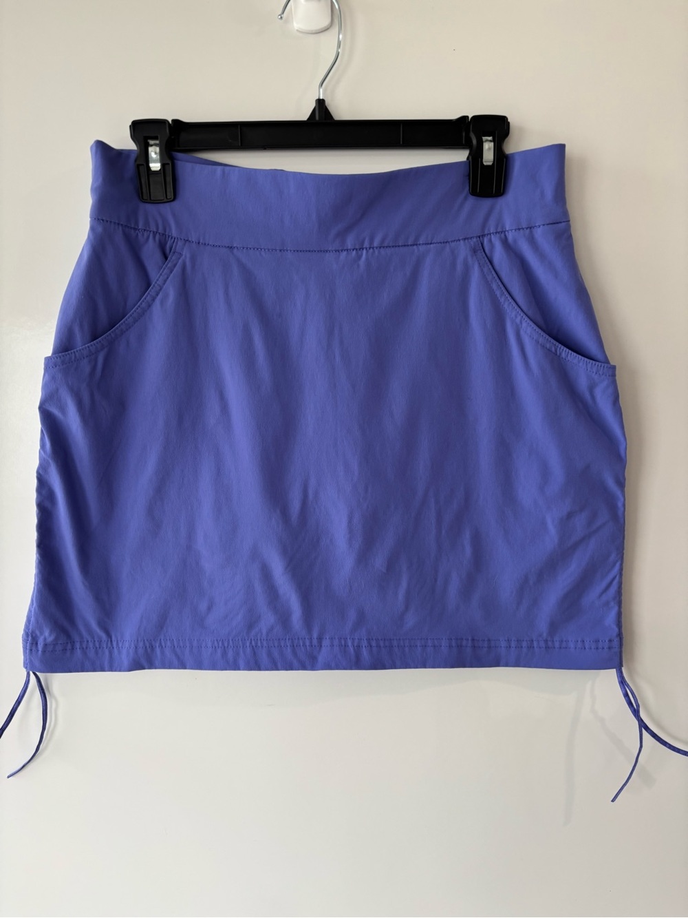 Columbia Periwinkle Active Skort with Side Pockets Draw string waist